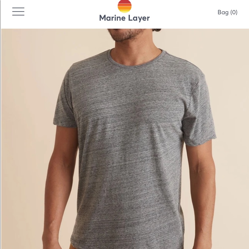 Signature Crewneck in Flax Grey